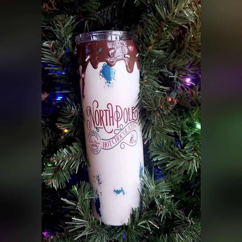 North Pole Hot Chocolate Tumbler
